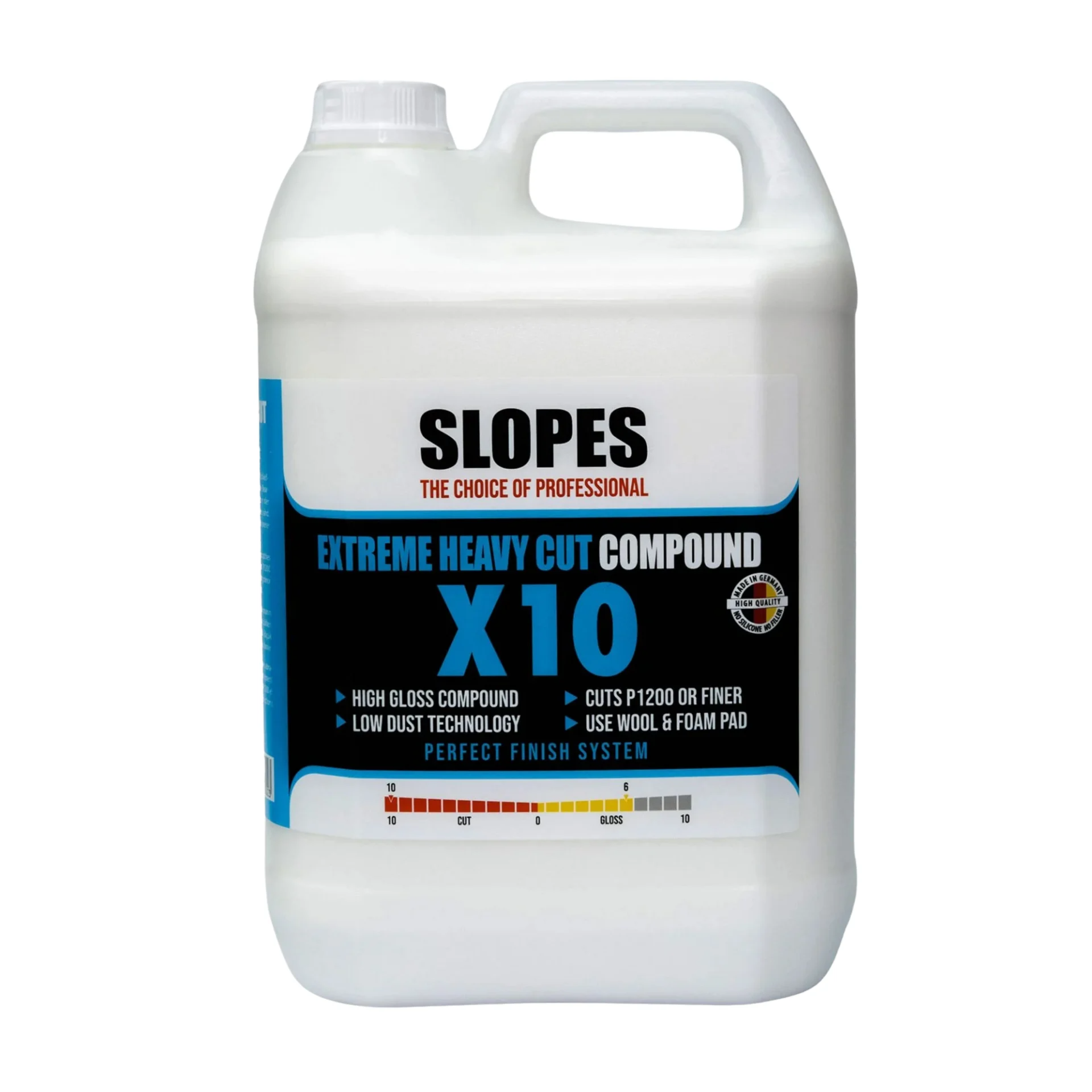 Slopes X10 Agresif Çizik Çıkarıcı Pasta 5lt.