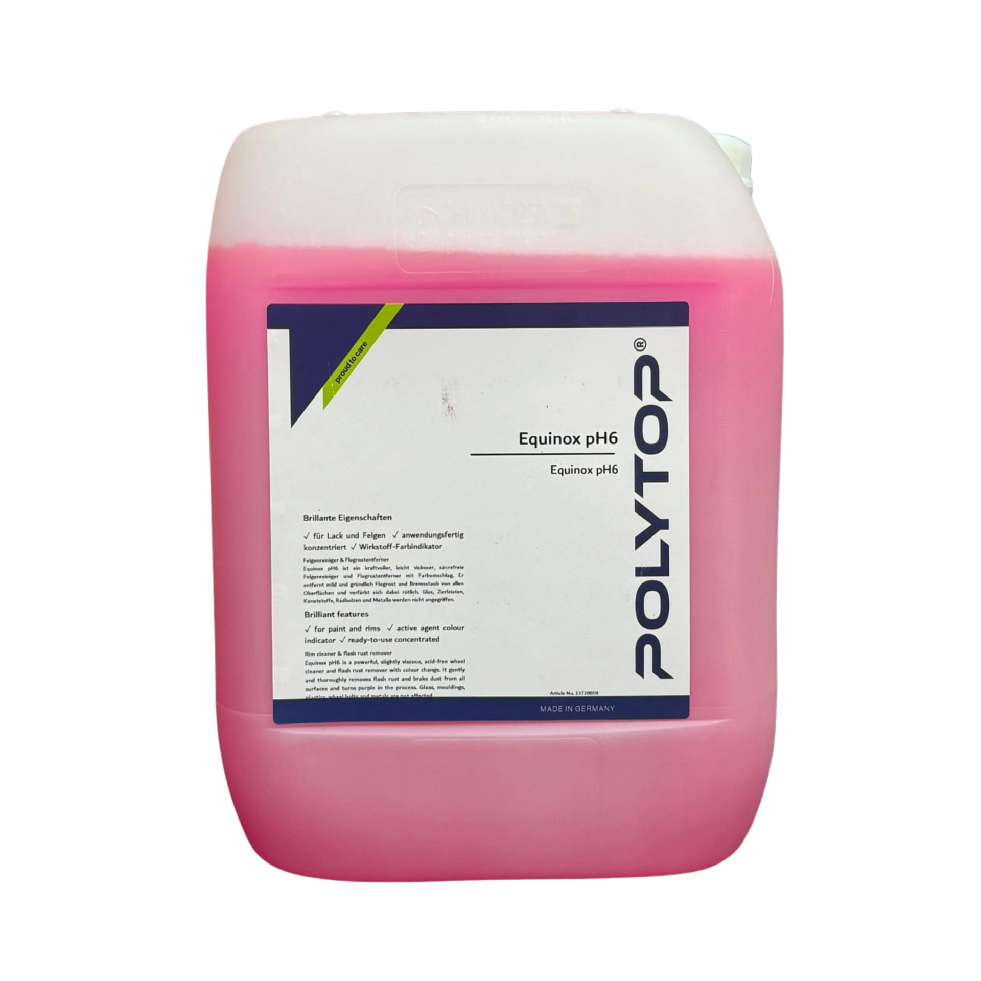 Equinox PH6 – Demir Tozu Temizleyici 5lt
