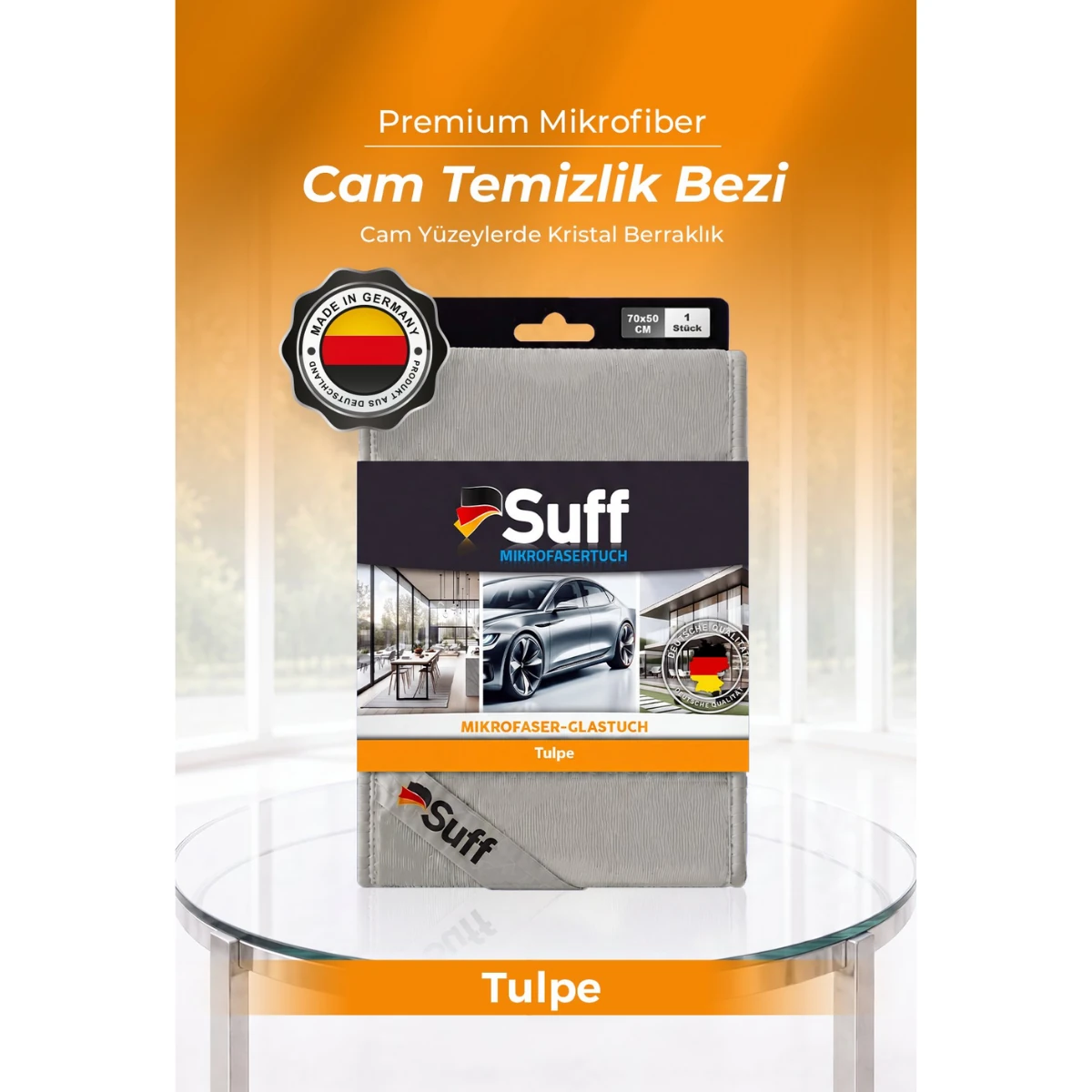 Suff Tulpe Cam Bezi 70x50