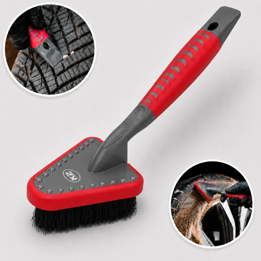 K2 Tixon Pro Üçgen Lastik ve Davlumbaz Temizleme Fırçası