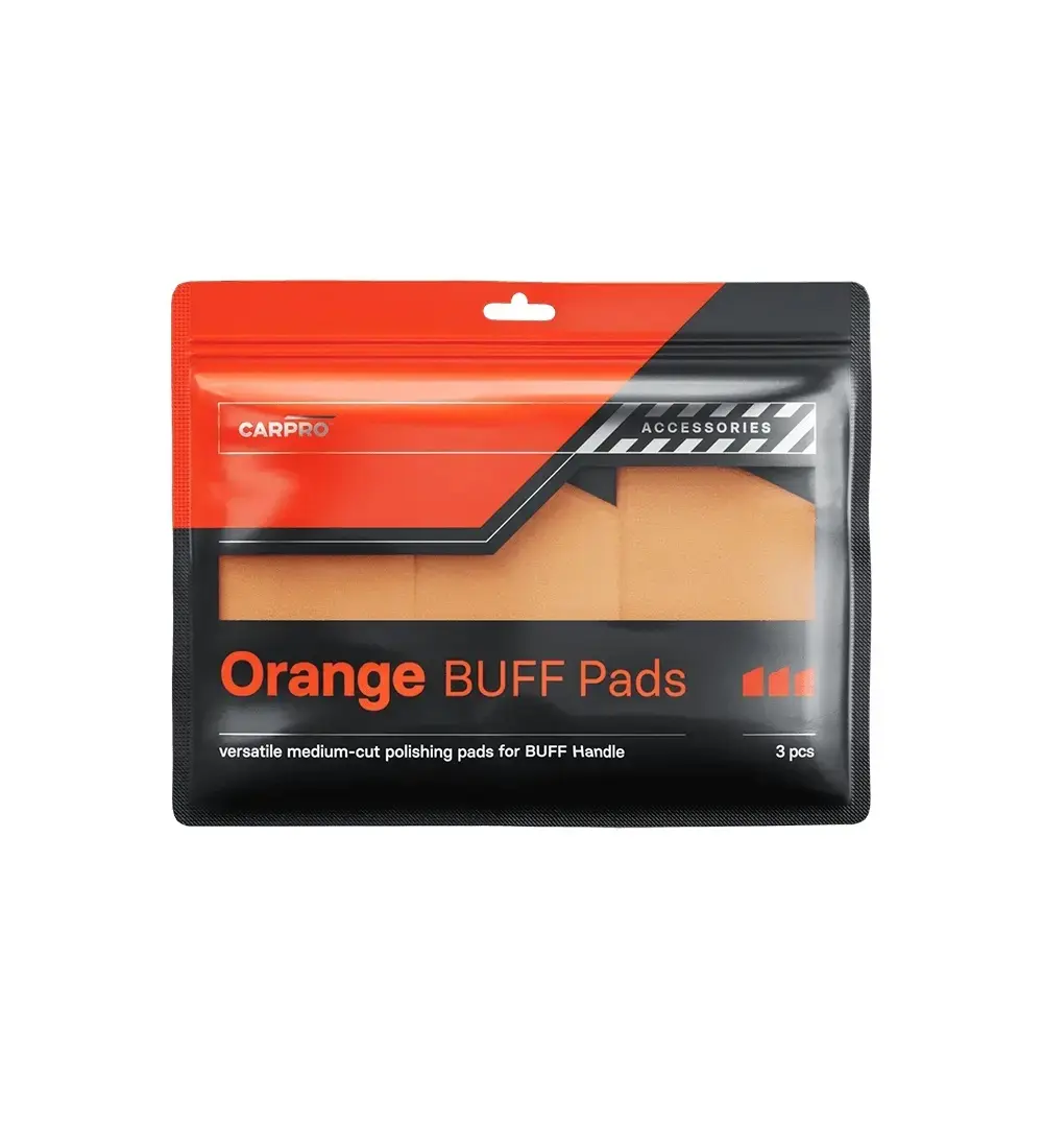 CARPRO BUFF HANDLE 3’LÜ ORANGE POLİSH PAD