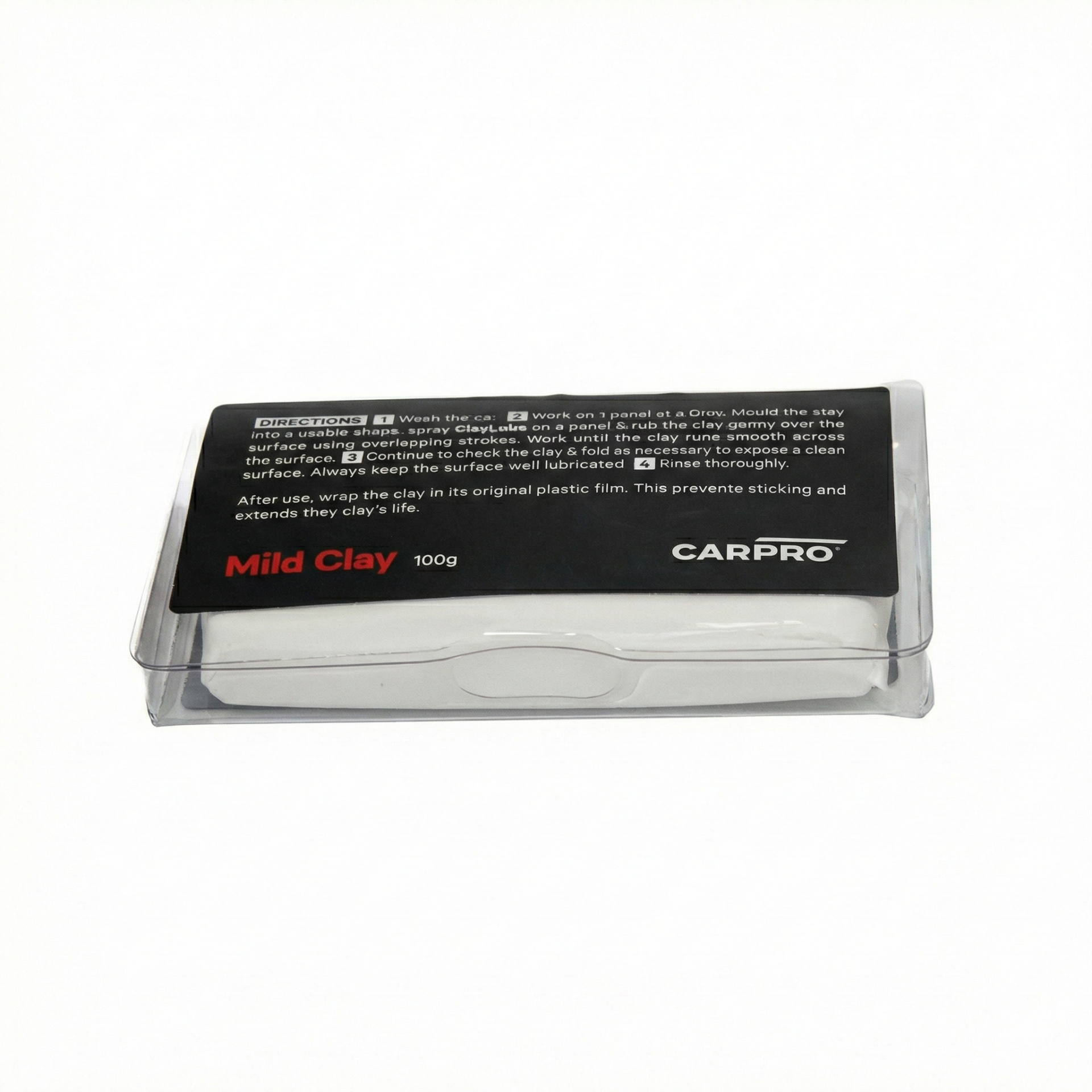 CARPRO MİLD CLAY YUMUŞAK YÜZEY TEMİZLEYİCİ TURUNCU KİL 100GR.
