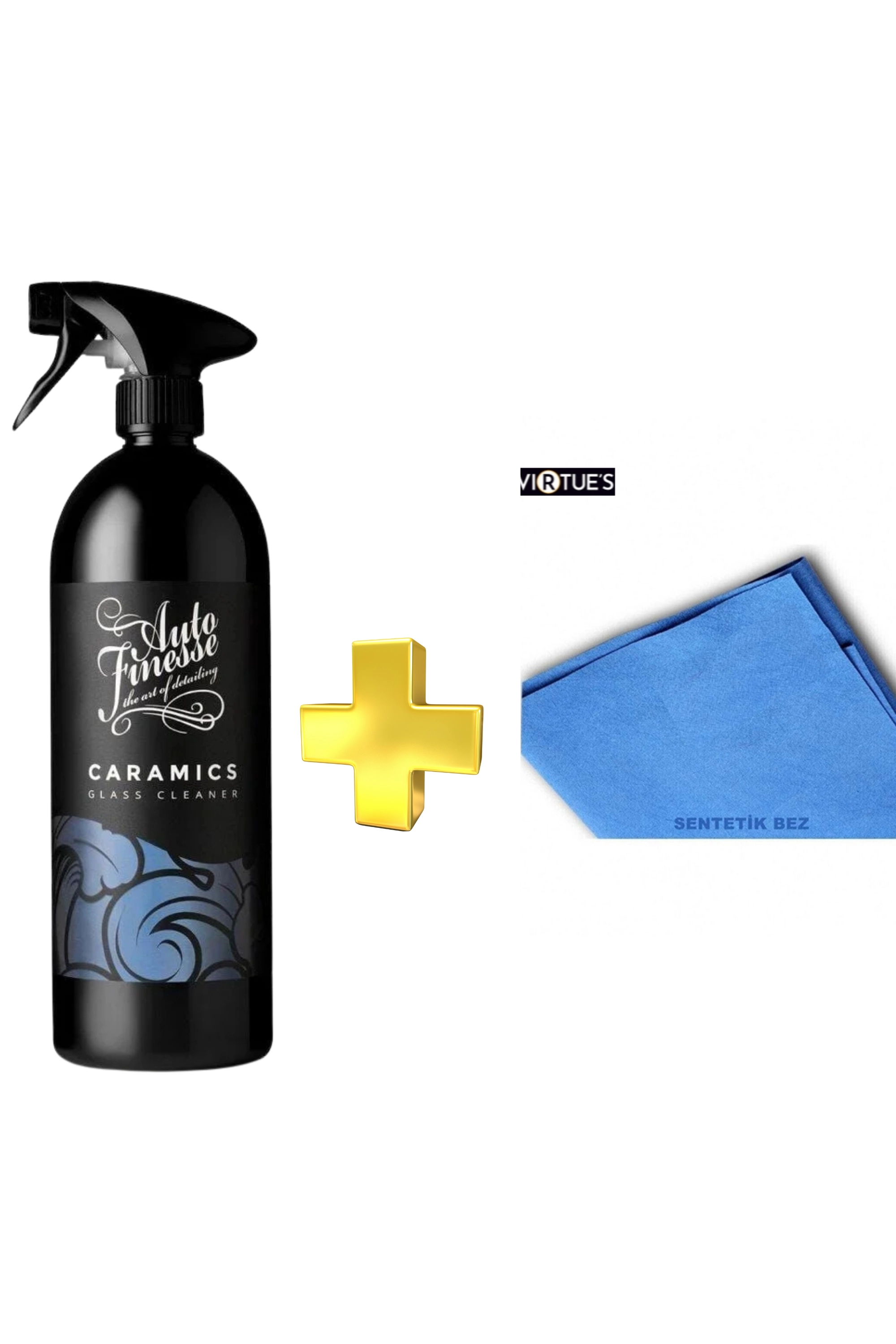 Auto Finesse Caramics Glass Cleaner - Seramik İçeren Nano Cam Temizleme 1lt