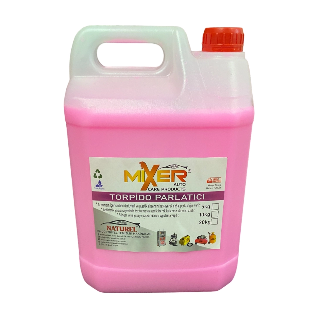 Mixer Yarı Mat Plastik Koruma Torpido Parlatıcı 5 Kg