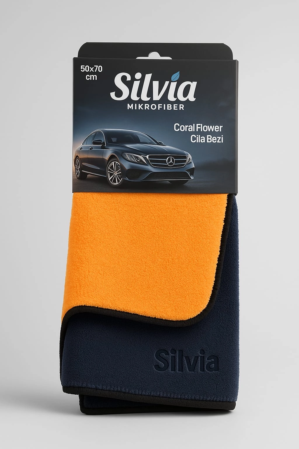 Orange Dark Kurulama Havlusu Mikrofiber 50X70CM 780GSM