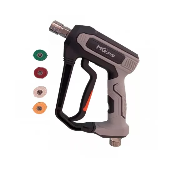 MG PS Wash Gun Basınçlı Yıkama Tabanca Seti 4 Nozullu 20x25x5 cm