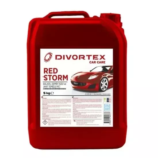 Divortex Red Storm Demir Tozu Temizleyici 5 Litre