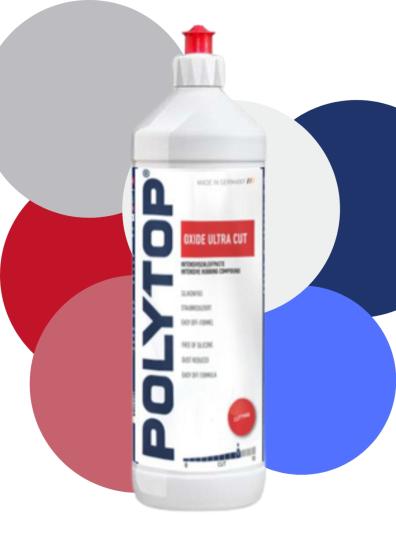 Polytop Oxide p9 Ultra Cut Kalın Pasta 1lt