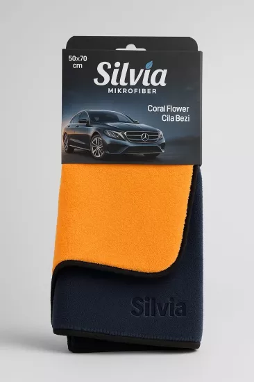 Orange Dark Kurulama Havlusu Mikrofiber 50X70CM 780GSM