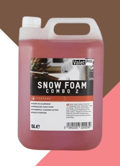 Valet Pro Yoğun Kir Sökücü Köpük - Snow Combo2 5lt.