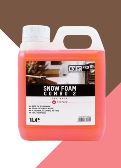 Valet Pro Yoğun Kir Sökücü Köpük - Snow Combo2 1lt.