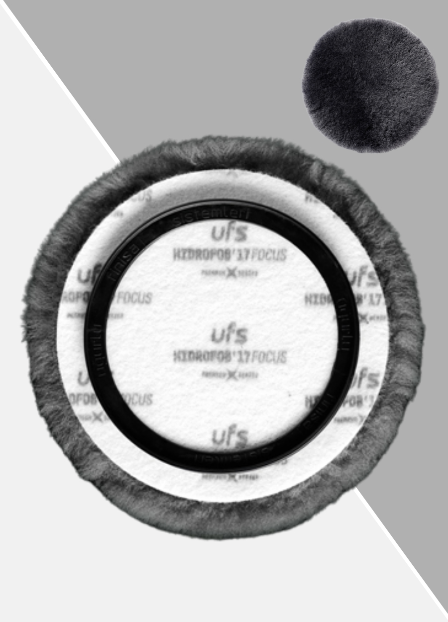 Ufs Kuzu Postu Polisaj Keçesi Focus Tabanlı Premium Merino 160mm
